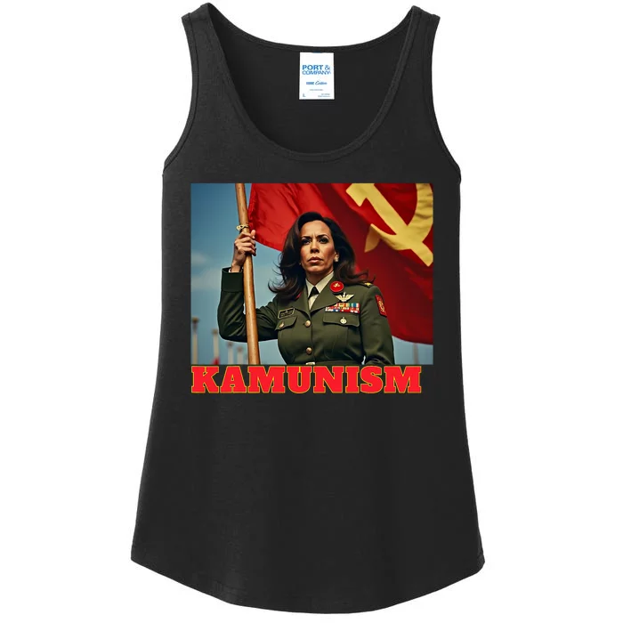 Kammunism Kamunism Komrade Comrade Kamala Forward Ladies Essential Tank