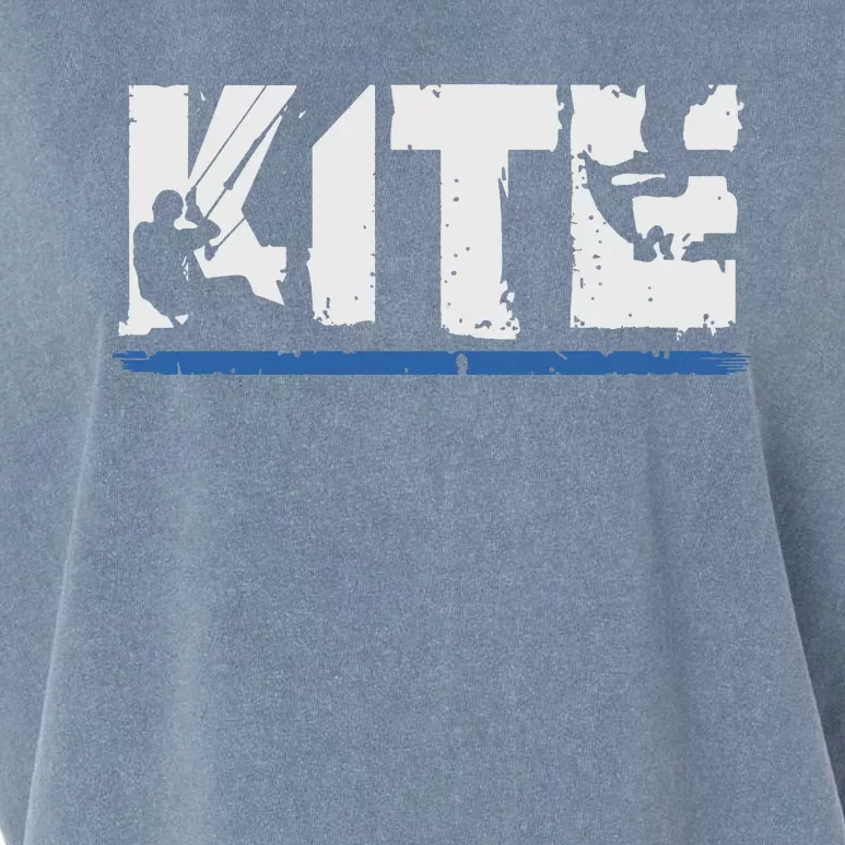 KITE Kiteboarding Kiting Kitesurfing Kitesurf Gift Garment-Dyed Women's Muscle Tee