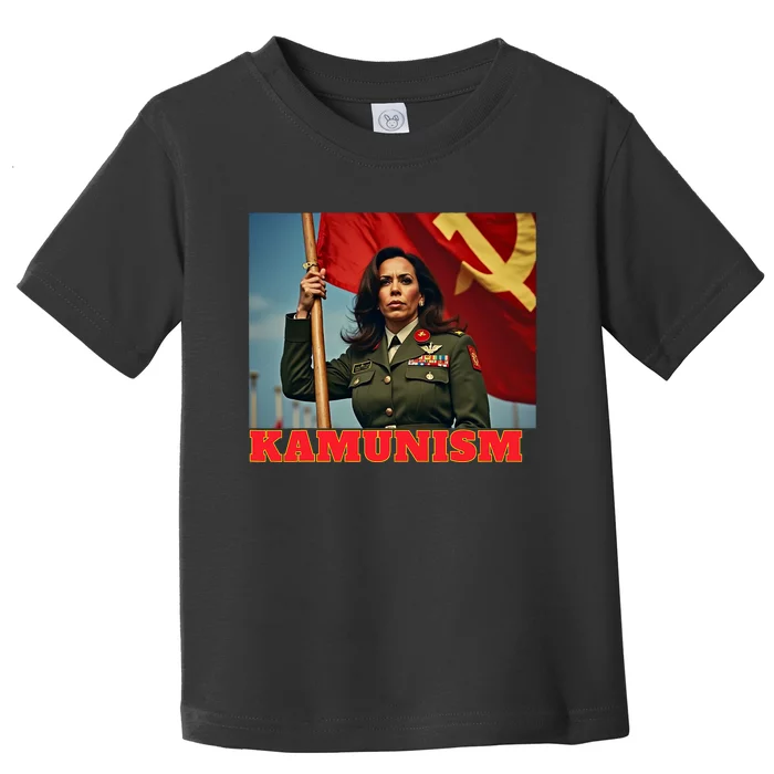 Kammunism Kamunism Komrade Comrade Kamala Forward 2024 Toddler T-Shirt