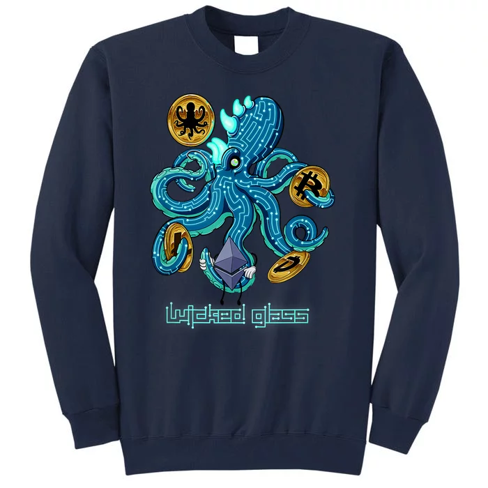 Krypto Kraken Tall Sweatshirt