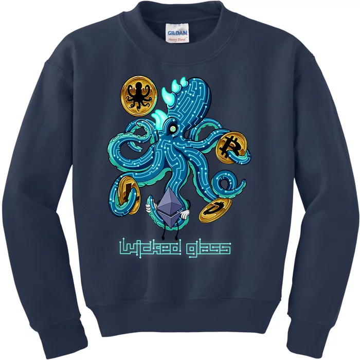 Krypto Kraken Kids Sweatshirt