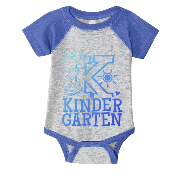 K Kinder Kindergarten Teacher Team Gift Infant Baby Jersey Bodysuit