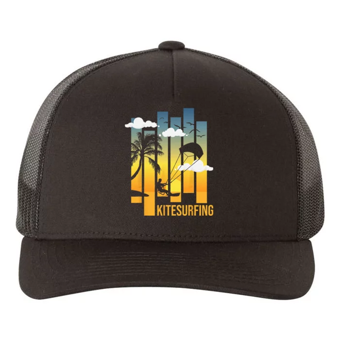 Kitesurfing Kiteboarding Kiteboarder Kitesurfer Yupoong Adult 5-Panel Trucker Hat