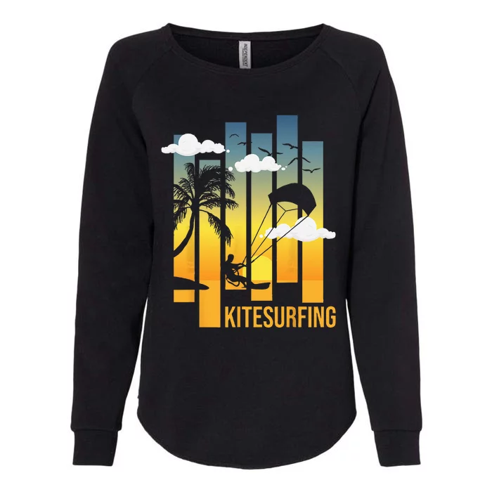 Kitesurfing Kiteboarding Kiteboarder Kitesurfer Womens California Wash Sweatshirt