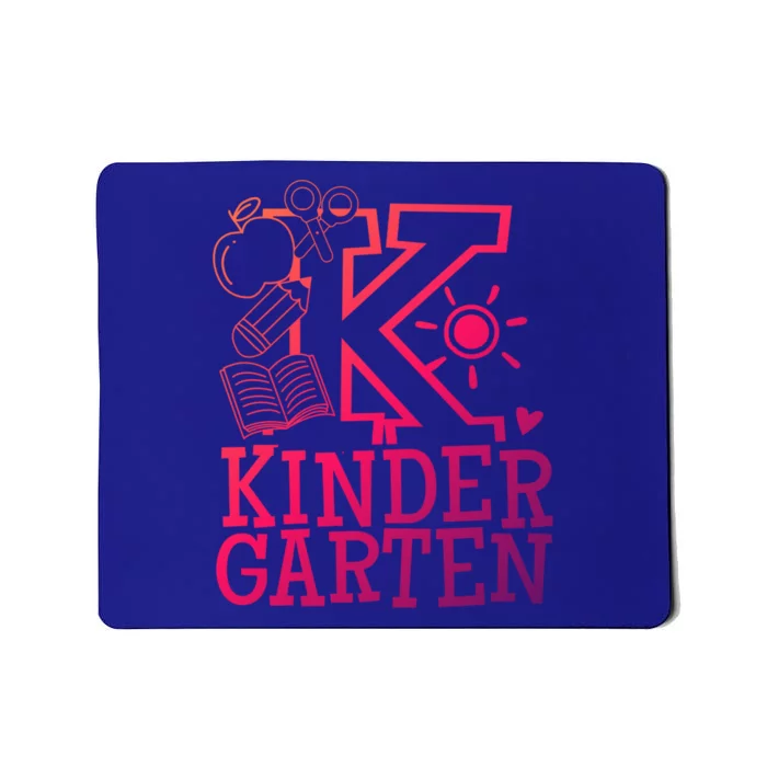 K Kinder Kindergarten Teacher Team Gift Mousepad