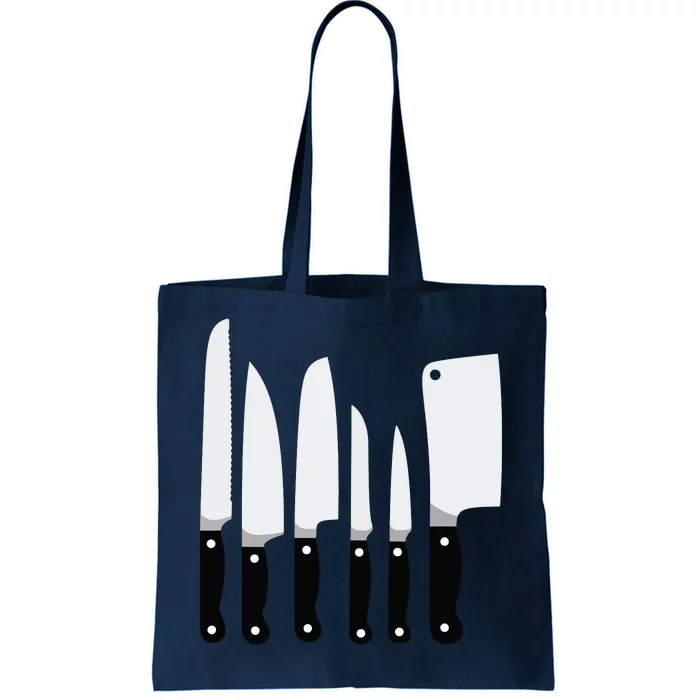 Knife Kit Kitchen Tools Gadget Tee Funny Tote Bag