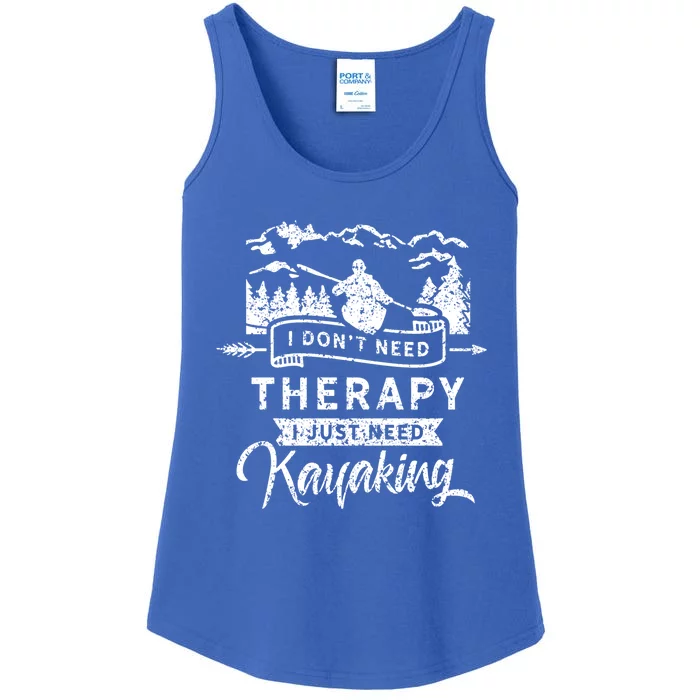 Kayak Kayaks Kayakist Kayaking Kayaker Gift Ladies Essential Tank