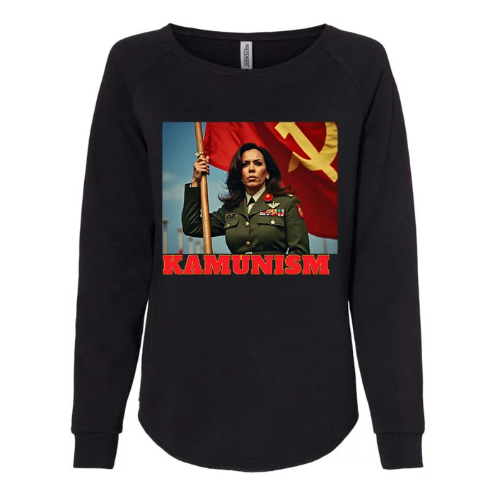 Kammunism Kamunism Komrade Comrade Kamala Forward 2024 Womens California Wash Sweatshirt