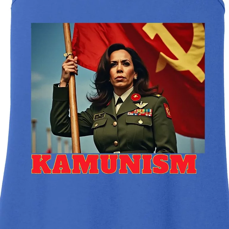 Kammunism Kamunism Komrade Comrade Kamala Forward 2024 Ladies Essential Tank