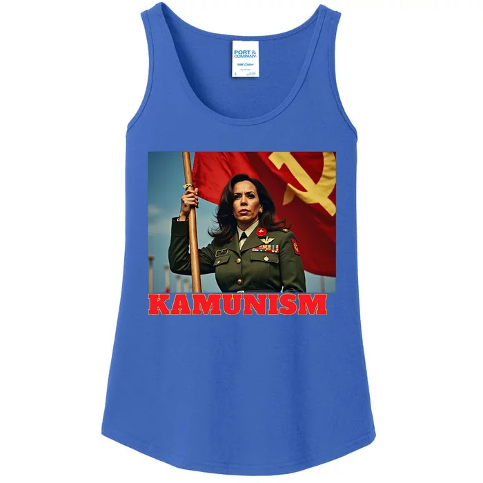 Kammunism Kamunism Komrade Comrade Kamala Forward 2024 Ladies Essential Tank