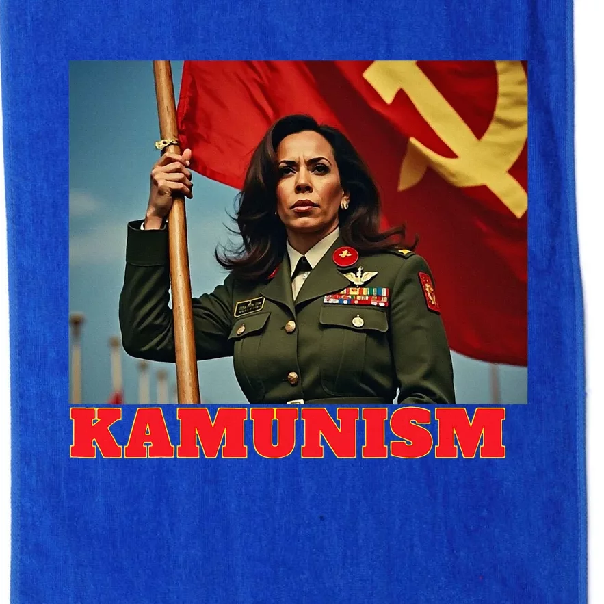 Kammunism Kamunism Komrade Comrade Kamala Forward 2024 Platinum Collection Golf Towel