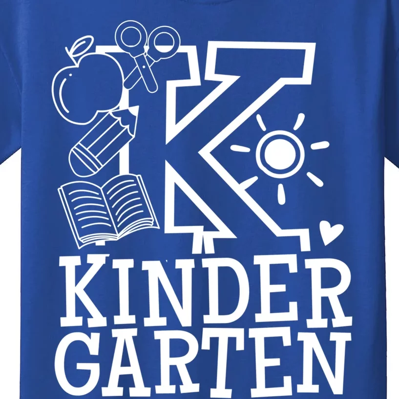 K Kinder Kindergarten Teacher Team Cute Gift Kids T-Shirt