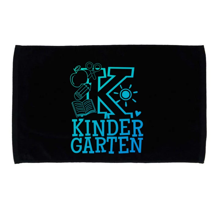 K Kinder Kindergarten Teacher Team Cute Gift Microfiber Hand Towel