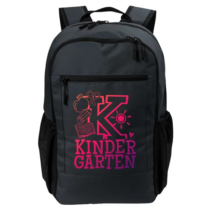 K Kinder Kindergarten Teacher Team Cute Gift Daily Commute Backpack