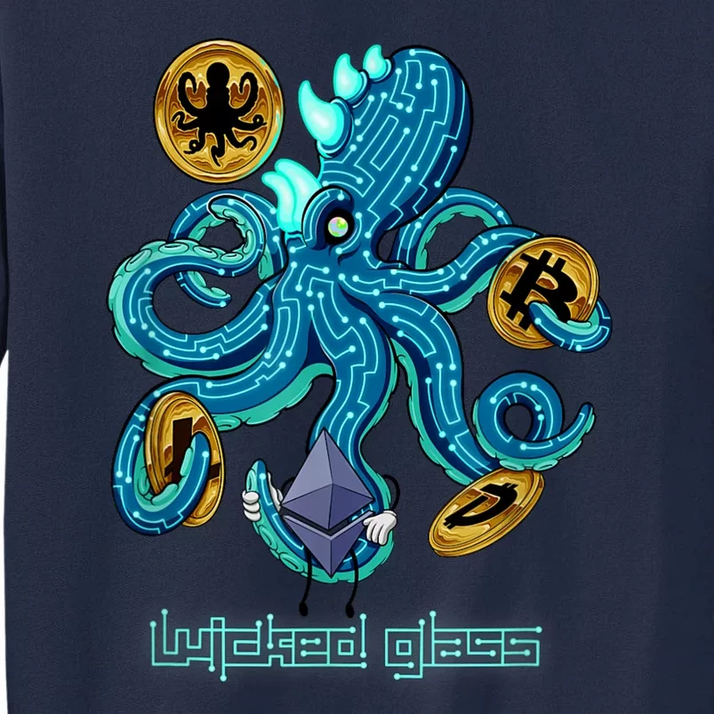 Krypto Kraken Tall Sweatshirt