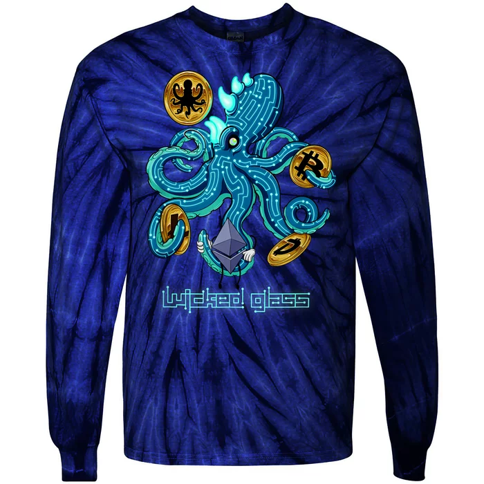 Krypto Kraken Tie-Dye Long Sleeve Shirt