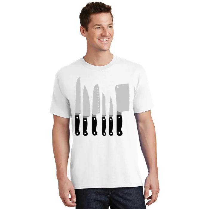 Knife Kit Kitchen Tools Gadget Tee T-Shirt