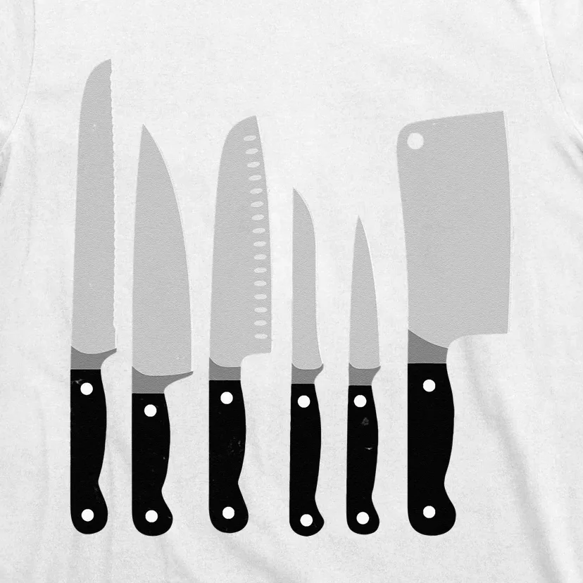 Knife Kit Kitchen Tools Gadget Tee T-Shirt