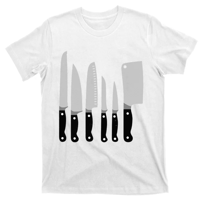 Knife Kit Kitchen Tools Gadget Tee T-Shirt