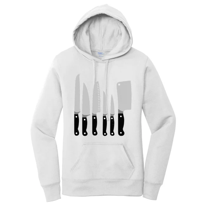 Knife Kit Kitchen Tools Gadget Tee Women's Pullover Hoodie