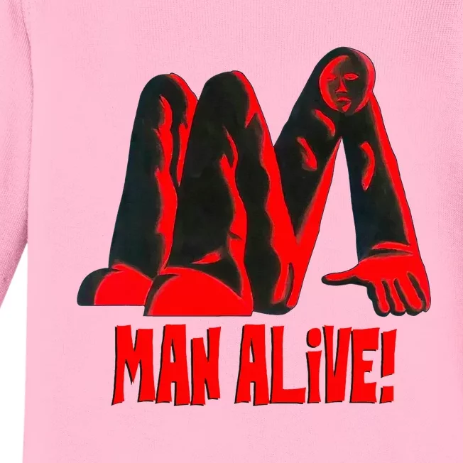 King Krule Man Alive Baby Long Sleeve Bodysuit