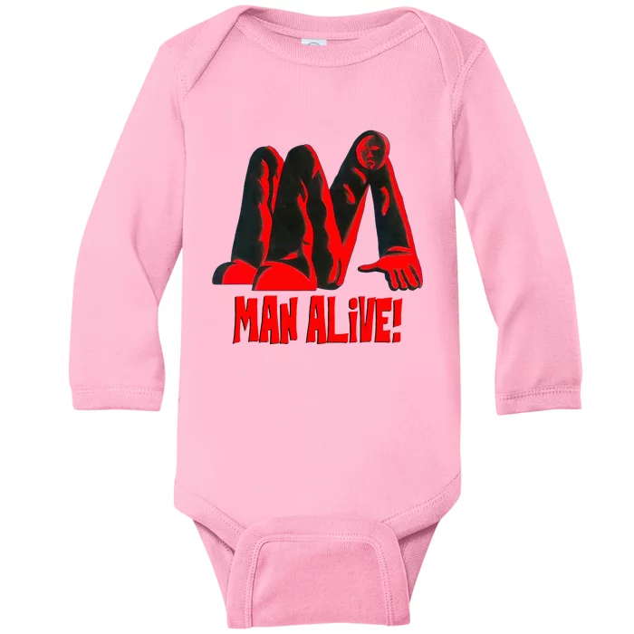 King Krule Man Alive Baby Long Sleeve Bodysuit