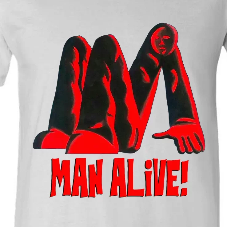 King Krule Man Alive V-Neck T-Shirt