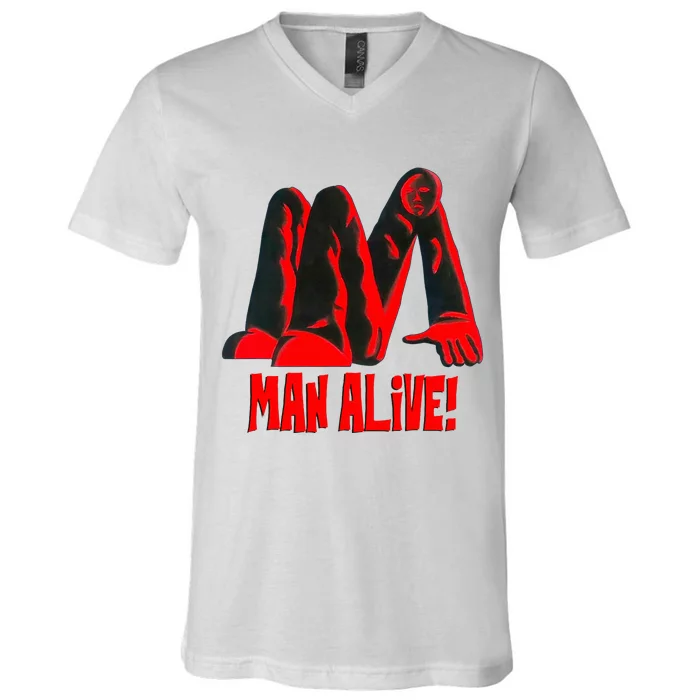 King Krule Man Alive V-Neck T-Shirt