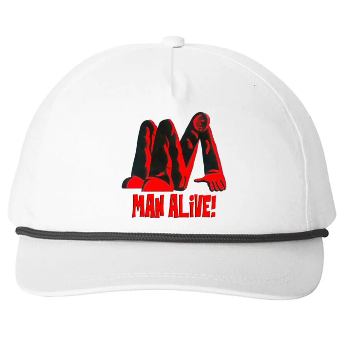 King Krule Man Alive Snapback Five-Panel Rope Hat