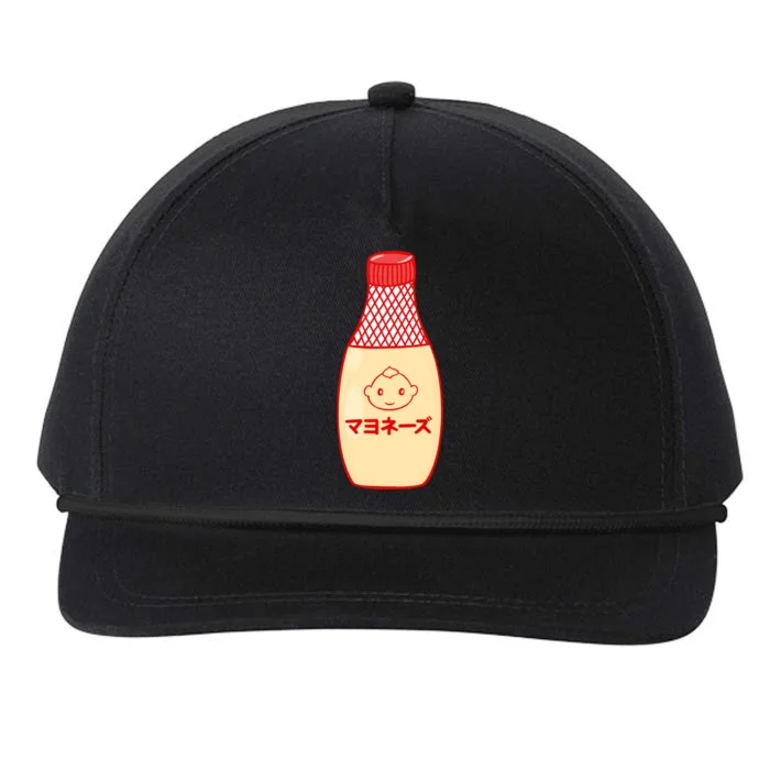 Kawaii Kewpie Mayo Snapback Five-Panel Rope Hat