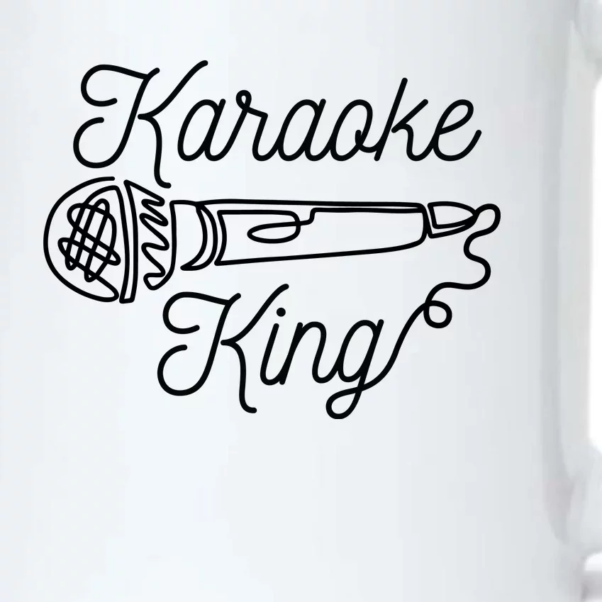 Karaoke King Microphone Musical Black Color Changing Mug