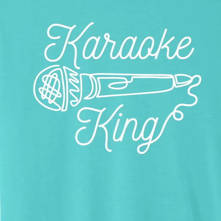 Karaoke King Microphone Musical ChromaSoft Performance T-Shirt