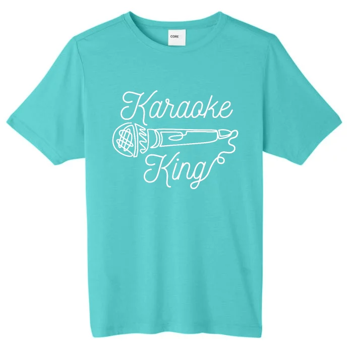 Karaoke King Microphone Musical ChromaSoft Performance T-Shirt