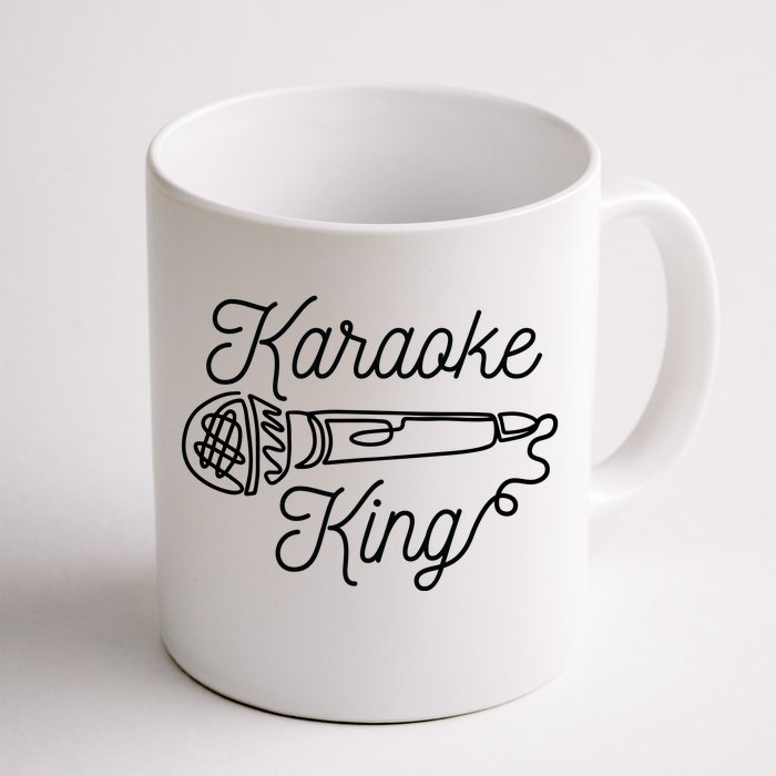 Karaoke King Microphone Musical Front & Back Coffee Mug