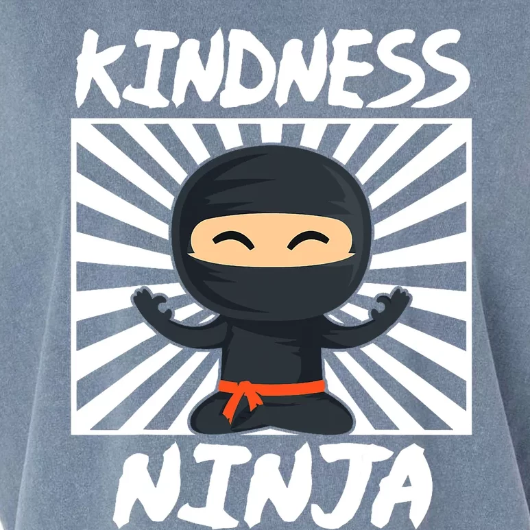 Kids Kindness Ninja Anti Bullying Gift Orange Unity Day Garment-Dyed Women's Muscle Tee