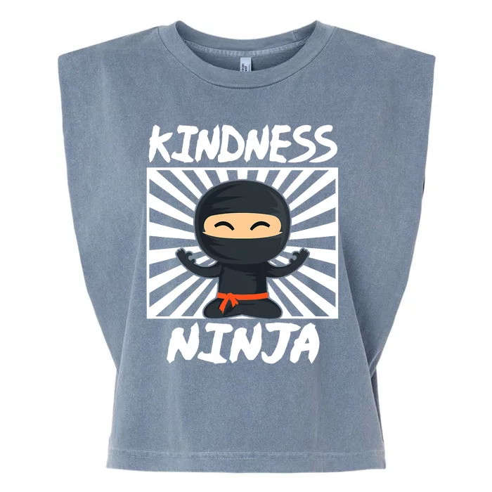 Kids Kindness Ninja Anti Bullying Gift Orange Unity Day Garment-Dyed Women's Muscle Tee