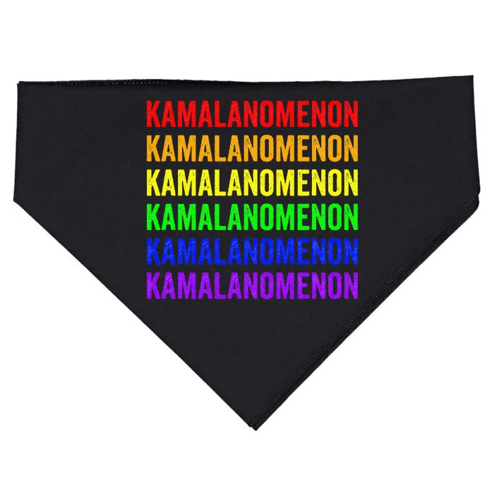 Kamalanomenon Kamala Nomenon Phenomenon USA-Made Doggie Bandana