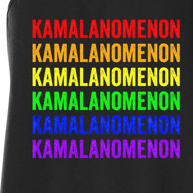 Kamalanomenon Kamala Nomenon Phenomenon Women's Racerback Tank