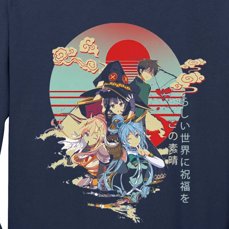 Konosuba Tall Long Sleeve T-Shirt