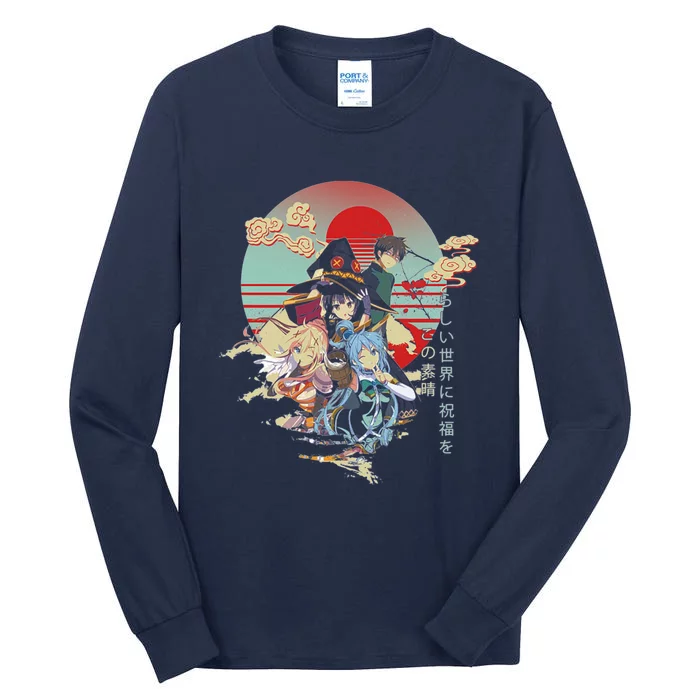 Konosuba Tall Long Sleeve T-Shirt