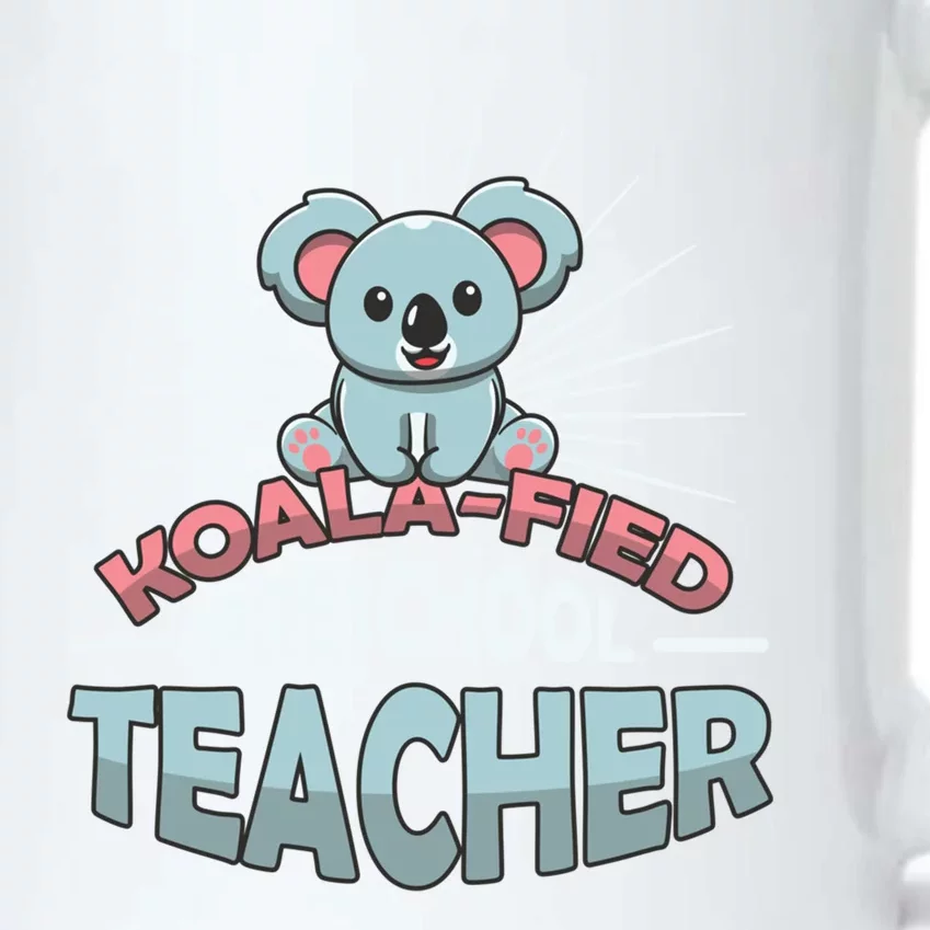 KoalaFied Koala Proud Preschool Teacher Gift Black Color Changing Mug