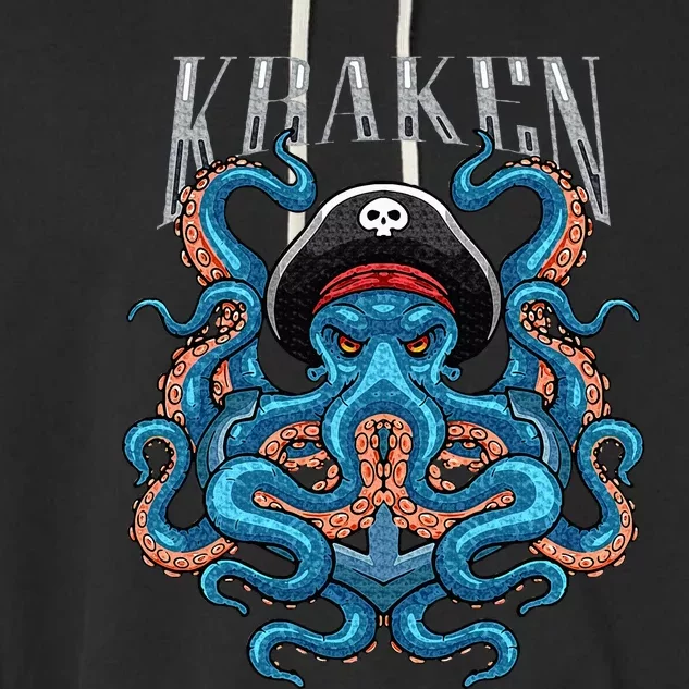 Kraken Garment-Dyed Fleece Hoodie