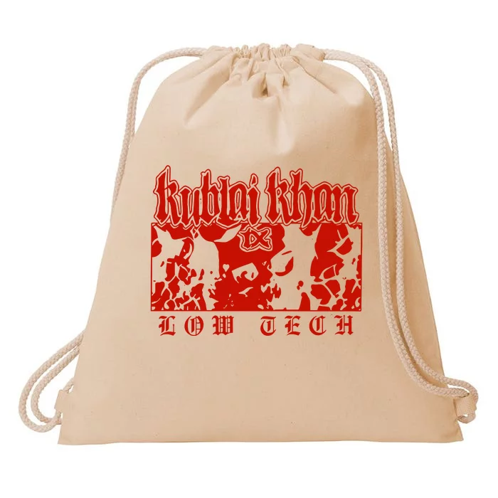 Kublai Khan Tx Low Tech New Drawstring Bag