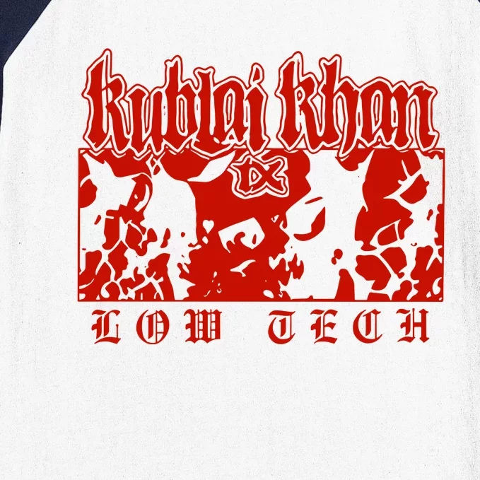 Kublai Khan Tx Low Tech New Baseball Sleeve Shirt