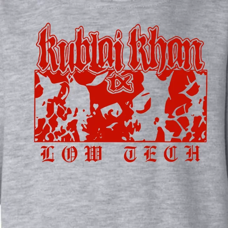 Kublai Khan Tx Low Tech New Toddler Hoodie