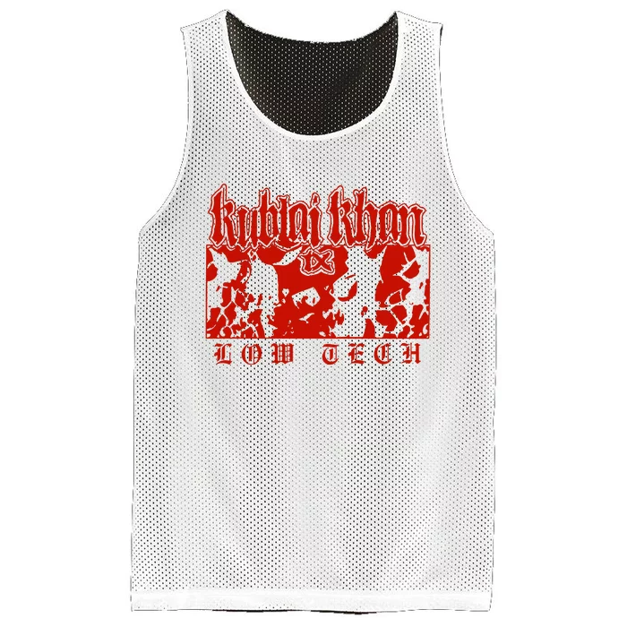 Kublai Khan Tx Low Tech New Mesh Reversible Basketball Jersey Tank