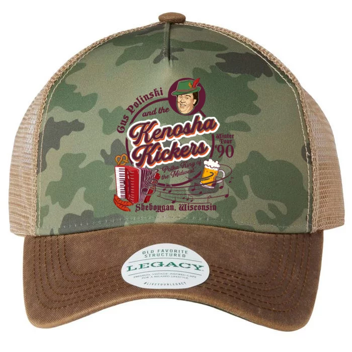 Kenosha Kickers The Polka King Of The Midwest Legacy Tie Dye Trucker Hat