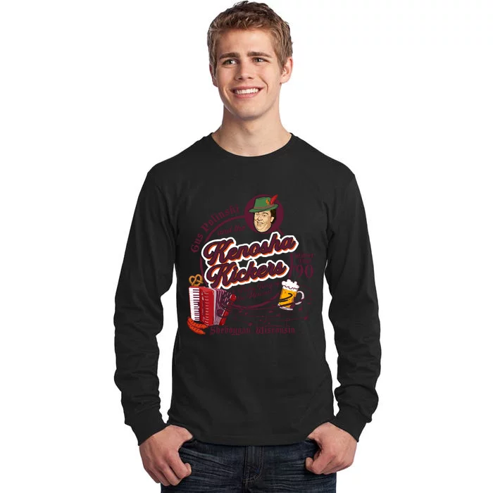 Kenosha Kickers The Polka King Of The Midwest Tall Long Sleeve T-Shirt