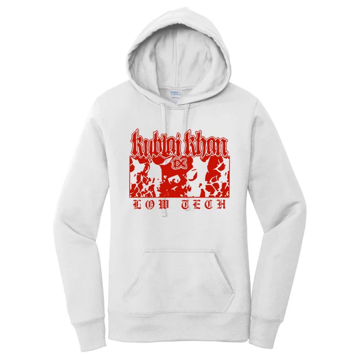 Kublai Khan Tx Low Tech New Women's Pullover Hoodie