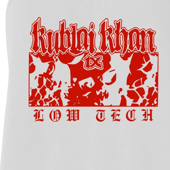 Kublai Khan Tx Low Tech New Women's Racerback Tank